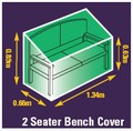 Premium Woven Polyester Cover - bench cover 1.2m